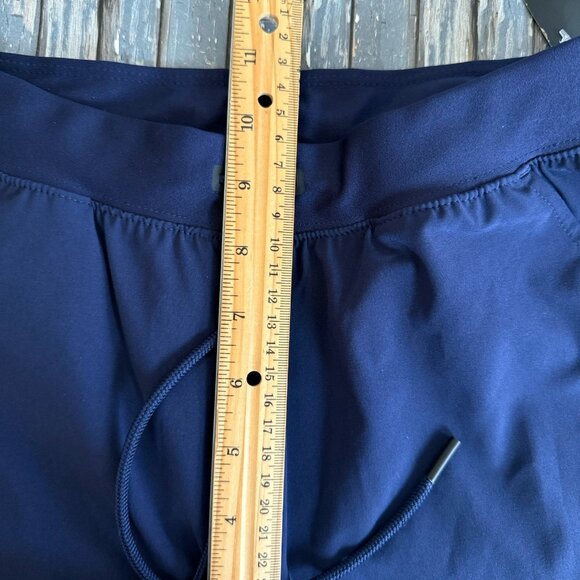 Under Armour Sport Woven Pants Womens XS Heatgear Navy Blue Jogger Run Gym NWT - Picture 6 of 12